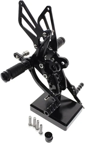 FXCNC Reposapiés ajustables para motocicleta CNC Billet, compatibles con GSXR1300 GSX1300R HAYABUSA 1999-2020