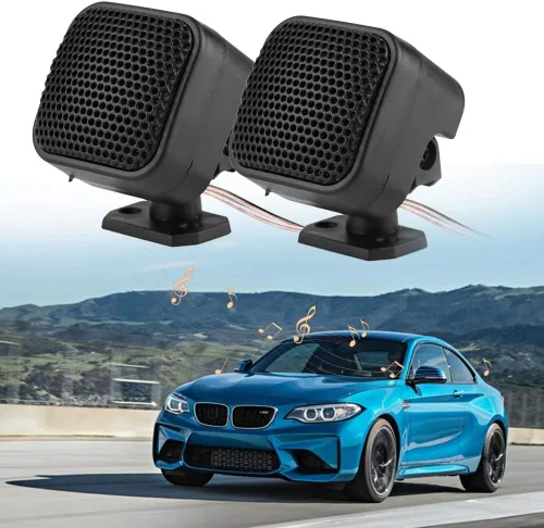 Miniatura 5 de Altavoz de coche, 1 par de tweeter de audio de coche de 12 V, 500 W, tweeters para audio de coche