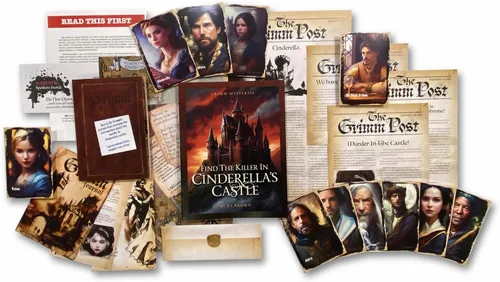 Miniatura 2 de GRIMM MYSTERIES: Encuentra al asesino en el castillo de Cenicienta Juego de misterio de asesinato Si eres un detective de corazón que ama