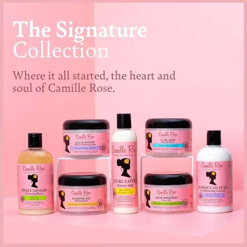 Miniatura 6 de Camille Rose Acondicionador, Jansyn's Moisture Max – desenredante, acondicionador profundo para cabello seco y dañado, control de encrespamiento, 8