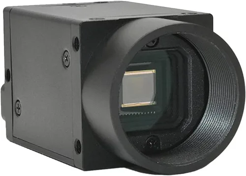 GigE Ethernet 5.0MP 1/2.5 "Color Industrial Cámara Visión Máquina Obturador C-Mouth Área Scan Cámara Sensor 2592X1944 24FPS