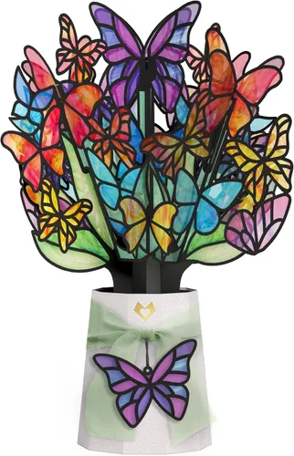 Miniatura 8 de Lovepop Ramo de Flores de Papel Desenfundable de Todos los Días para Ella y Él - Tarjetas de Felicitación 3D para Niños, Niñas, Hombres, Mujeres