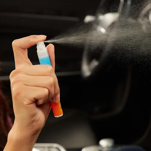 Miniatura 2 de Armor All Fresh FX Smoke X Eliminador de Olores de Automóvil con Bomba de Spray, Ambientador de Aire para Automóvil Portátil, Aroma Midnight Air