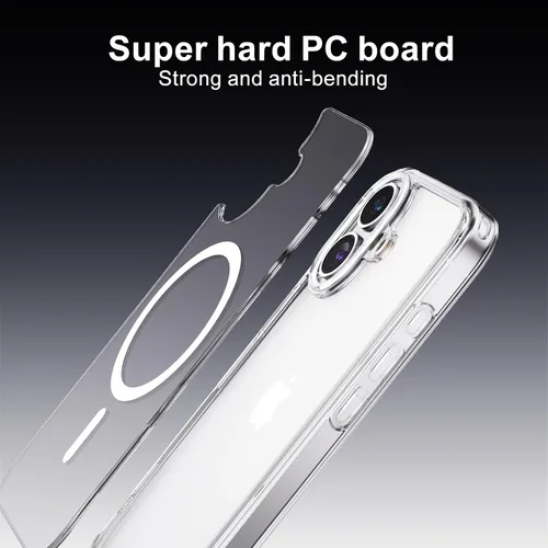 Miniatura 5 de PAUL B Funda para iPhone 17 2025 (compatible con MagSafe) protección contra caídas de grado militar (probada hasta 13 pies), antiamarilleamiento