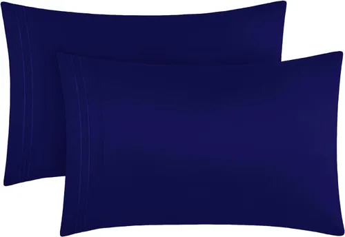Miniatura 46 de Mellanni Fundas de almohada – Fundas de almohada lujosas, extrasuaves, refrescantes – 2 fundas de almohada de la colección Iconic – Cierre de sobre