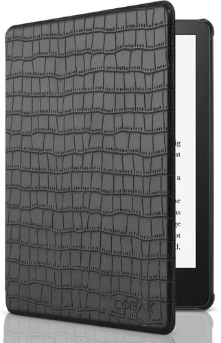 Miniatura 31 de CoBak Funda para Todos los Kindle Nuevos de 6 Pulgadas 2024 y 2022 (11ª Generación) - Cubierta Inteligente de Cuero PU, Suspensión y Activación