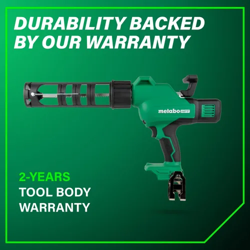 Miniatura 12 de Metabo HPT Pistola de calafateo inalámbrica de alta capacidad MultiVolt™ de 18 V Solo herramienta - Sin batería Función antigoteo Velocidad