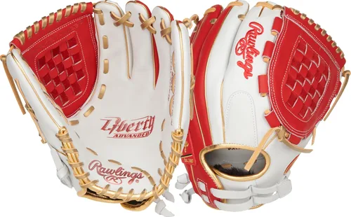 Miniatura 21 de Rawlings Guantes de sóftbol Liberty Advanced Color Series Fastpitch Tamaños 11.75 a 13 pulgadas Múltiples estilos