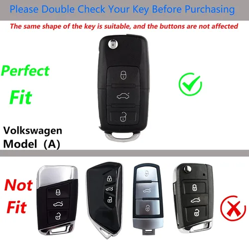 Miniatura 24 de Funda para llavero BMW con llavero, fibra de carbono real, protección de aleación de zinc, compatible con BMW 1 3 4 5 6 7 Series X1 X3 X4 M5 M6 GT3