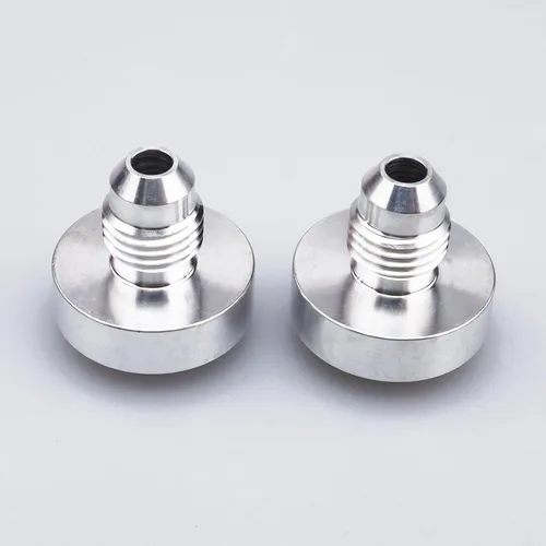 Miniatura 4 de AC PERFORMANCE -3 AN Macho Soldadura en Bung Fitting Aluminio, Paquete de 2