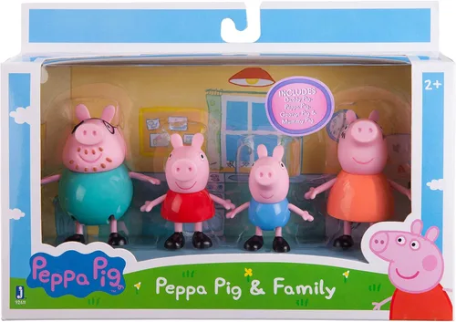 Miniatura 2 de Peppa Pig Paquete familiar de 4 figuras para 2 años