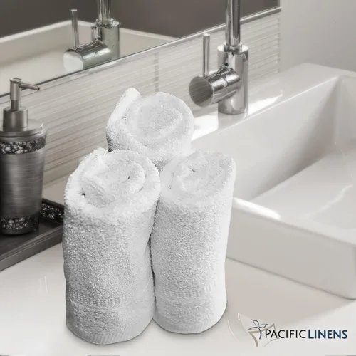 Miniatura 6 de Pacific Linens Toallas de baño, 100% algodón, 13 x 13 pulgadas, toalla facial para uso en baño y cocina, paños de lavado, paquete de 12