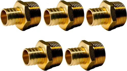 Miniatura 17 de XFITTING 1 pulgada Pex x 1 pulgada Adaptador Femenino NPT, 23-4-3=2X, 2 Piezas