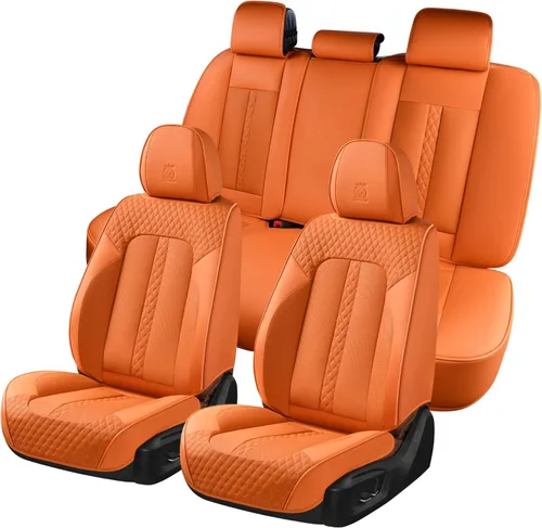 Miniatura 7 de Doogo Fundas de asiento de automóvil, fundas de asiento delantero para automóviles, protector universal de asiento de automóvil, fundas de asiento