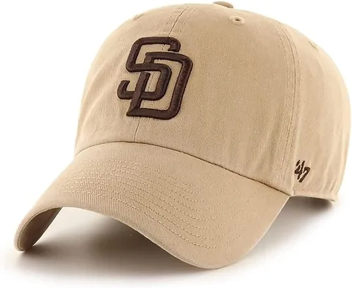 Miniatura 6 de 47 Brand MLB Primary Logo Clean Up Adjustable Strap Baseball Dad Hat Cap, Adult