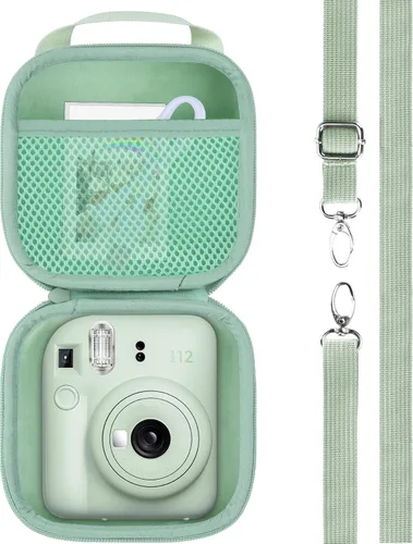 Miniatura 14 de Carcasa rígida de repuesto para cámara instantánea Fujifilm Instax Mini 12/11 (funda lila púrpura)