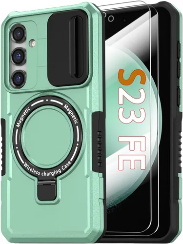 Miniatura 53 de Funda magnética para Samsung Galaxy Note 20 Ultra con soporte de anillo [con protector de pantalla] [Compatible con carga inalámbrica MagSafe] Funda