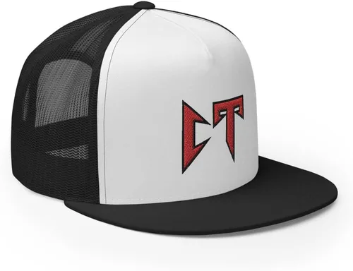 Miniatura 4 de Corridos Tumbados CT - Gorra de camionero con visera plana, corona alta, ajustable, Coridos Belicos