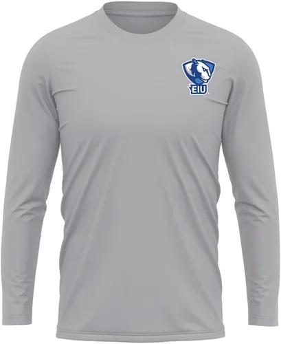 Miniatura 276 de Camisa deportiva de manga larga oficial de la NCAA Collegiate para hombre, con logotipo en el pecho izquierdo, colección Athletic Heather