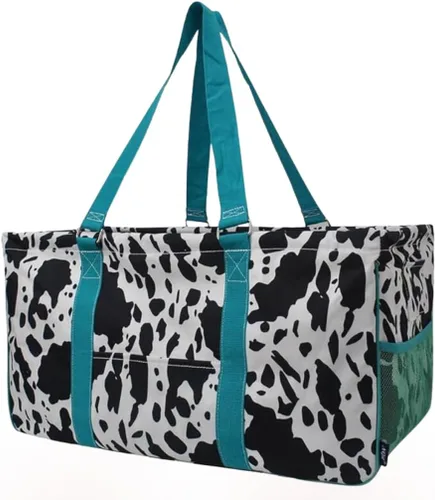 Miniatura 74 de NGIL Bolsa de comestibles reutilizable extra grande plegable de gran tamaño para comestibles, almacenamiento, picnic, playa, Flecha-negro
