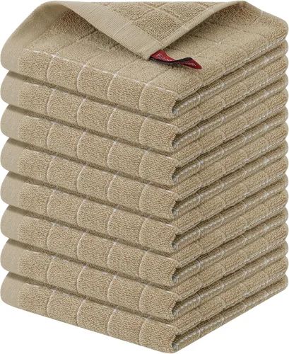 Miniatura 87 de Homaxy Paños de cocina 100% algodón de felpa, toallas de cocina ultra suaves y absorbentes para la cocina, adecuadas para secar y lavar platos