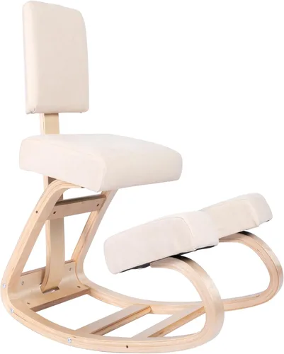 Miniatura 15 de Sleekform Silla de rodillas Austin - Taburete ergonómico de escritorio para computadora para oficina en casa para sentarse activamente Original