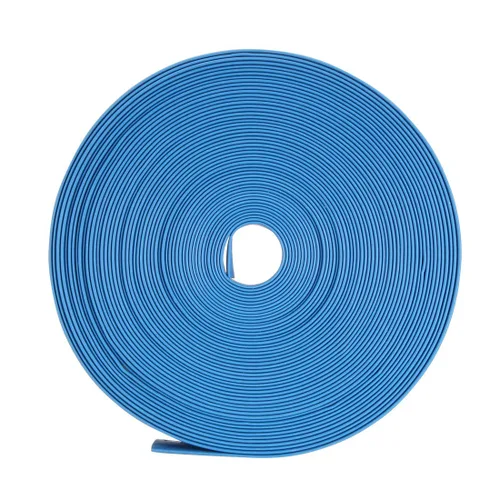 Miniatura 9 de Uxcell Tubo Termorretráctil 8mm de Diámetro 12.5mm de Ancho Plano 10m de Longitud 2:1 Tubo de Manga Termorretráctil para Cable Transparente Claro
