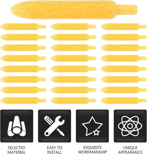 Miniatura 3 de Kisangel 25 puntas universales de repuesto para rotuladores compactos para acrílico y pintura al óleo, suministros escolares fáciles de usar