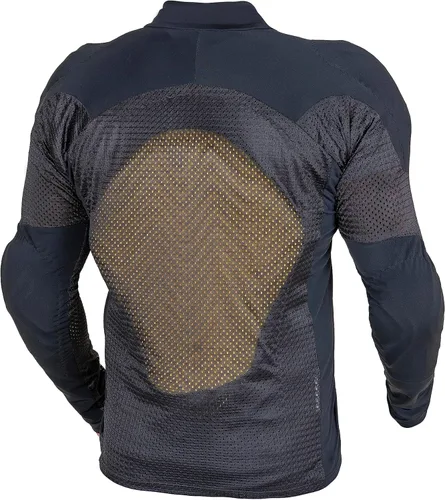 Miniatura 3 de WICKED STOCK Camisa de motocicleta blindada de malla para hombres y mujeres – Camiseta protectora de motocicleta de malla CE nivel 2 para verano