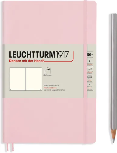 Miniatura 53 de LEUCHTTURM1917 - Cuaderno de tapa blanda de tapa blanda B6+ - 123 páginas numeradas para escribir y escribir en diario (Doted, Sage)