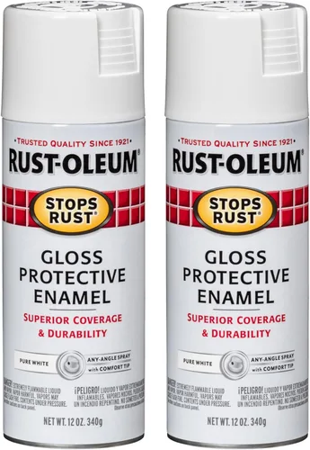 Miniatura 129 de Rust-Oleum 285092 - Pintura en aerosol para prevención del óxido, 12 onzas, transparente satinado Satinado claro