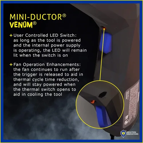 Miniatura 5 de Induction Innovations Inc Mini-ductor Venom