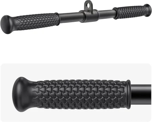 Miniatura 9 de SELEWARE Accesorios para Tríceps LAT Jalón Accesorios de Entrenamiento para Gimnasio en Casa con Agarre de Goma Suave Antideslizante Accesorios