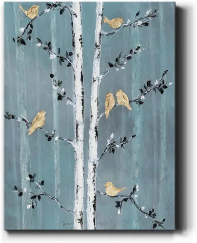 Renditions Gallery Sound of Spring - Lienzo decorativo para pared, decoración en lienzo de alta calidad con envoltura de galería, listo para colgar,