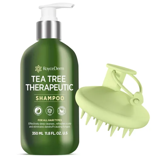 Miniatura 11 de Roycederm Champú y acondicionador antifúngico de árbol de té: solución completa para el cuidado del cuero cabelludo para foliculitis, cuero