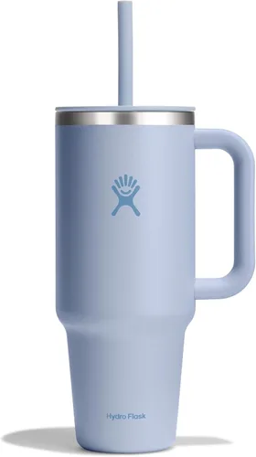 Miniatura 15 de Hydro Flask Vaso de Viaje con Asa, Tapa y Pajita - Acero Inoxidable Aislado en 24 Oz Aloe