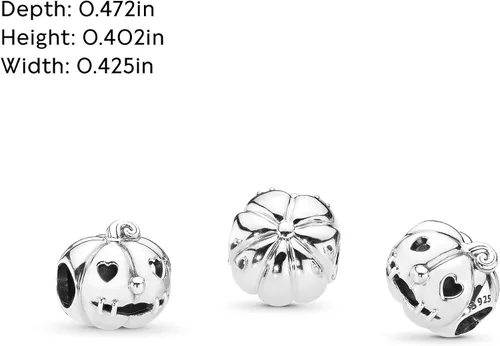 Miniatura 5 de PANDORA Jewelry - Dije de plata de ley con calabaza dulce Metal no aplica