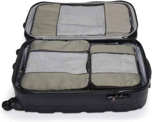 Miniatura 5 de TravelWise sistema de cubos de empaque, juego de 5piezas durable, Plateado), 896893001336