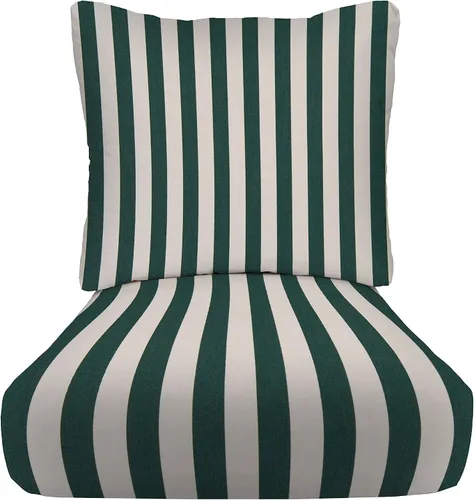 Miniatura 66 de RSH DECOR: Sunbrella - Cojín de asiento profundo con respaldo de almohada, asiento de 23 x 24 x 5 pulgadas, tela de rendimiento resistente al agua