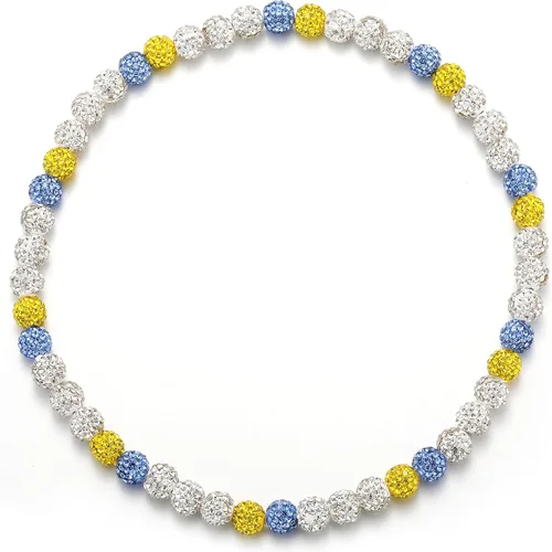 Miniatura 39 de Collar de Cadena de Béisbol con Perlas para Hombres, Regalos de Collar de Béisbol de la Colección Bling Ice para Niños, Collar de Accesorios