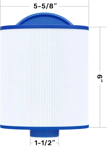 Miniatura 3 de Cryspool® 05014 Filtro compatible con 5CH-25, PMAX25P4, PTL20W-SV-P4, 108868, SD-00798, Cartucho de filtro de spa de 25 pies cuadrados, paquete de 2
