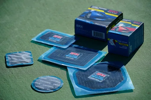 Miniatura 6 de PAX 10 parches radiales de 2.953 x 1.969 in, reparación de neumáticos para pinchazos, prevención de pinchazos, herramienta de reparación