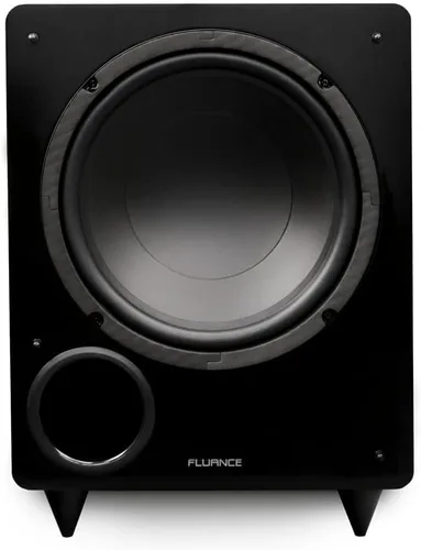 Miniatura 6 de Fluance DB10 - Subwoofer de 10 pulgadas de baja frecuencia con puerto frontal, alimentado, para cine en casa y música