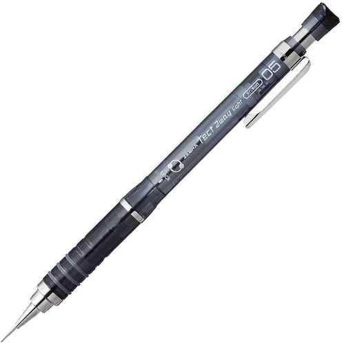 Miniatura 7 de Zebra lapicera mecánica, Tect 2 Way, 0.5 mm, cuerpo negro (MA42-PBK), Cuerpo negro