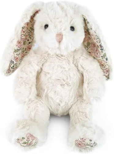 Miniatura 10 de MON AMI Juguete de peluche Faith The French Bunny Animal de peluche suave de 13 pulgadas Elegante decoración de guardería y compañero acogedor