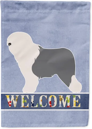 Miniatura 103 de Caroline's Treasures BB8334GF AIDI Bandera de jardín para perro de montaña del Atlas, bandera de buzón azul, bandera decorativa para patio exterior