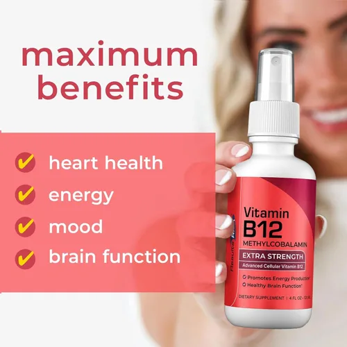 Miniatura 3 de Results RNA - Vitamina celular avanzada B12 metilcobalamina apoya la salud del corazón, buen estado de ánimo, energía y función cerebral. Disfruta