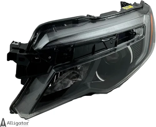 Miniatura 4 de Conjunto de faros delanteros compatible con Honda Pilot (2016-2018), Ridgeline (2017-2020) Faro halógeno certificado CAPA, izquierda/lado