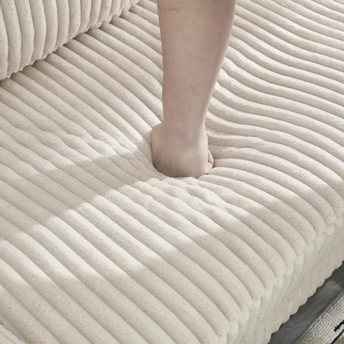 Miniatura 10 de Eafurn Sofá modular simétrico en forma de U con diván doble, moderno sofá esquinero tapizado de pana de gran tamaño, asiento profundo, cómodo sofá