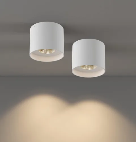 Miniatura 10 de Lámpara de Techo, Luces de Techo de Montaje al Ras LED Regulables Luz de Techo Cilíndrica Luz Puntual para Sala de Estar Pasillo Cocina Comedor